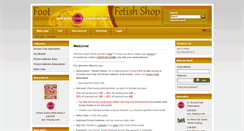 Desktop Screenshot of foot-fetish-shop.com